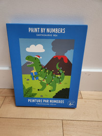Brand New Paint By Numbers Santasaurus Rex
