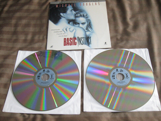 Basic Instinct - 2 disc Widescreen Laserdisc in CDs, DVDs & Blu-ray in City of Halifax