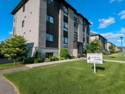 4 & 1/2 Demi Sous-Sol à Lachute Condo Style Semi-Basement