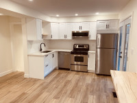 Brand New 2Bd/1Bth Suite in Mature Area.  Photos and Video!