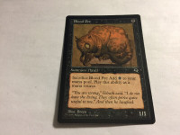 1997 BLOOD PET Magic The Gathering Tempest UNPLYD NM -MT.