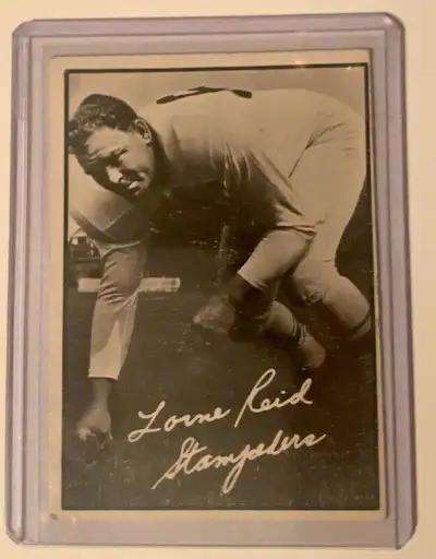 1961 TOPPS Football Card #26~ Lorne Reid Calgary Stampeders, View more