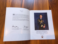 Prince Charles RRC,Tor Scottish Regiments Colours Booklet