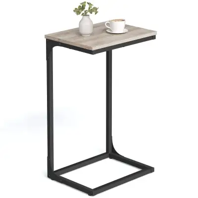 C-Shaped Sofa Side Table, View more