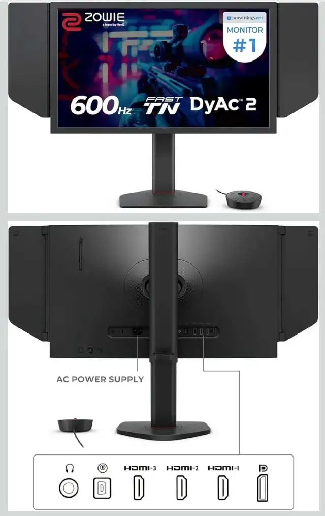 BenQ Zowie XL2586X+ gaming monitor. Retails $1429.98 plus tax. in Monitors in Cambridge - Image 4