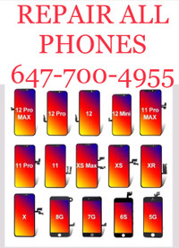 IPHONE AND ANDROID PHONE SCREEN REPAIR ON SPOT
