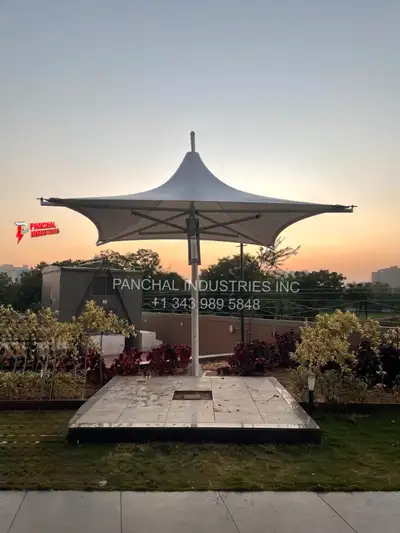 The Great Lakes Umbrella – Modern Outdoor Shade Structure, View more