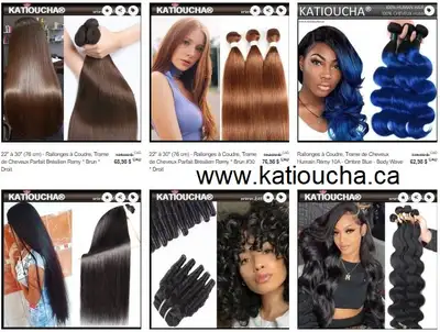  GRANDE VENTE : Rallonges Cheveux Humains 100% Remy (Prix Entr, View more