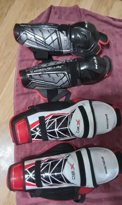 mens Bauer 15", 16" Hockey Shin Pads  , View more