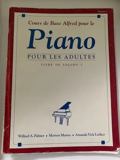 Livre de leçon de piano pour débutant, View more