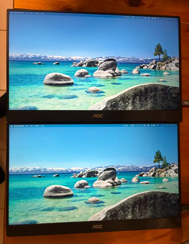 AOC 16T10 Portable Monitor 15.6 Inch FHD 1920x1080, IPS