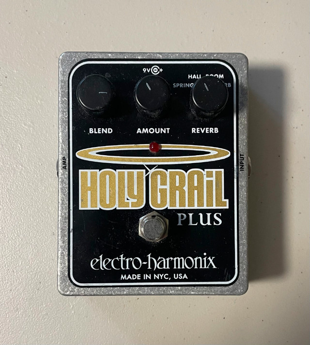 Electro-Harmonix Holy Grail Plus Variable Reverb Guitar Pedal in Amps & Pedals in Saskatoon