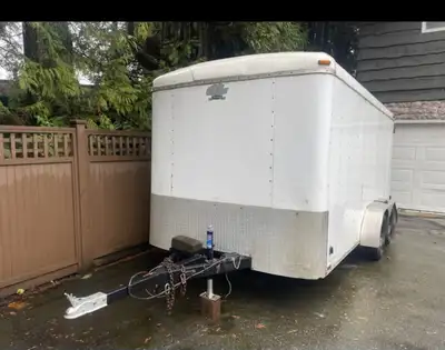 2007 Blazer Cargo Trailer 7’x14’ with 50 amp electric service. 120/240 V plugs installed. Ideal for...
