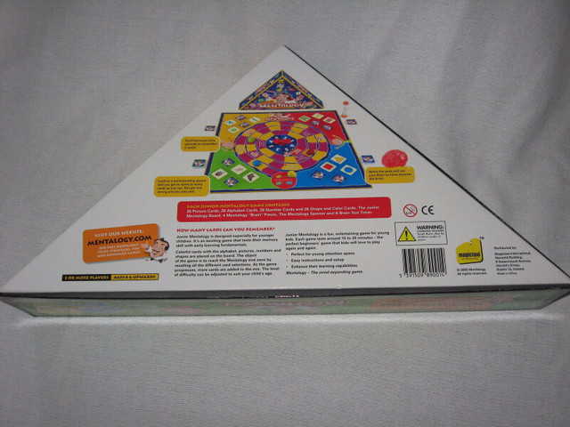 Mentalogy-Board Game-2005 (new condition) in Toys & Games in London - Image 2