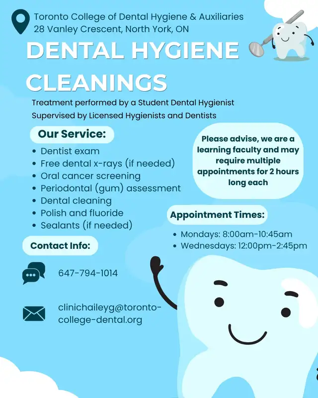 Dental Cleaning!!