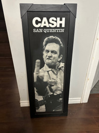 Johnny Cash wall art