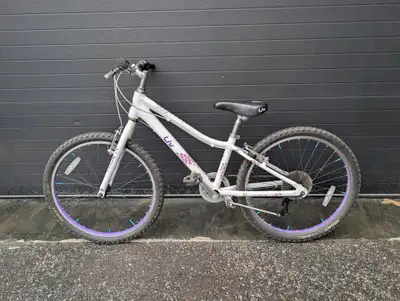Liv by Giant Kid's 24 inch Bike, in excellent condition. Frame Aluminum Suspension Rigid Fork Steel...
