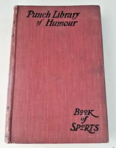 Vintage Punch Library of Humour Book Of Sports J.A. Hammerton, View more