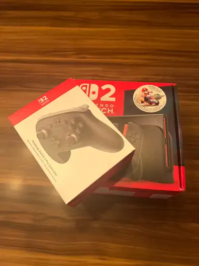 Nintendo Switch 2 Mario Kart World Bundle with Pro Controller, View more