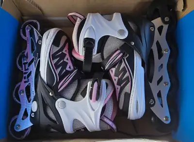 Inline Adjustable Roller Skates Youth Size 3-6 NEW, View more