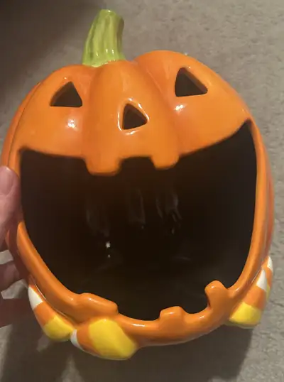 Pumpkin Candle Holder, View more
