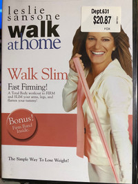 Walk at Home - Walk Slim - Fast Firming DVD