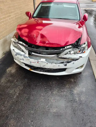 Front end damage mainly Engine is still running Message through kijiji for more details