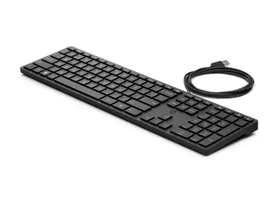 BOXING DAY DEALHP Wired 320K Full-Size Keyboard – Quiet Keys, View more