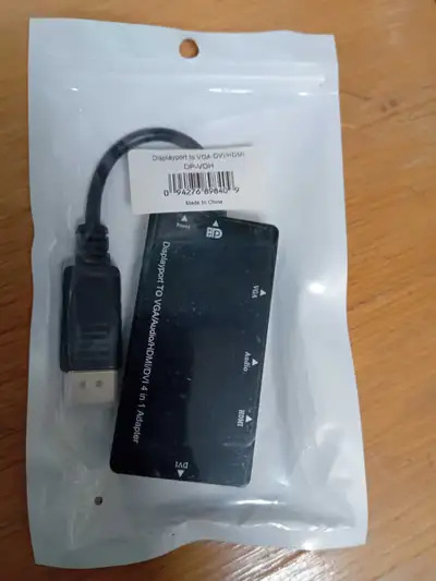 Displayport to VGA/DVI/HDMI Adapter, View more