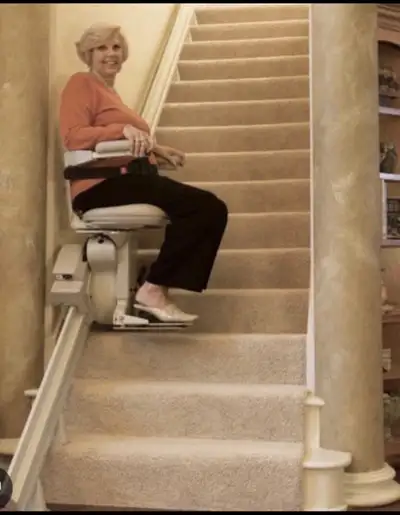 Stairlift Chair Lift for Seniors Left or Right Hand Side Delivery & Installation FREE in Home Assess...