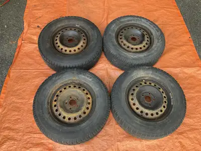 One is a Yokohama (ice guard) and is like new. One Toyo Observe good for one more season. Other two...