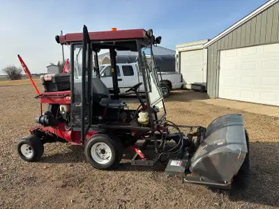 2009 Toro Groundsmaster 328D riding mower with Sweeper attachment. $13.000.00 + gst open to offers E...