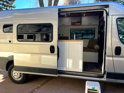 If you would like a 4 season adventure van like these layouts or your own design built for your adve...