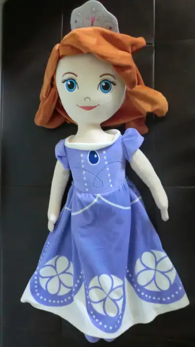 Disney Princess Sofia plush stuffed toy and book, View more