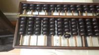 Antique Chinese Abacus made from Huanghuali Wood