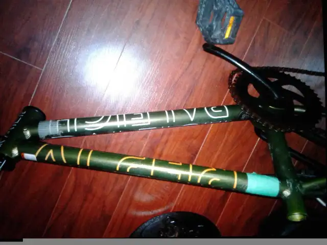 BMX bike frame with parts $30 or trade  in Frames & Parts in City of Toronto - Image 3