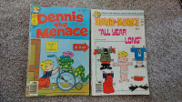 2 low grade Dennis the Menace comics from 1978