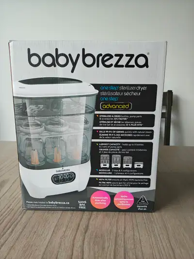 Baby Brezza sterilizer + dryer (Advanced), View more