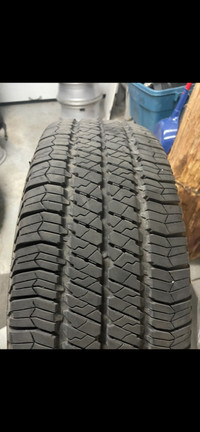 Summer tires 255-75-17