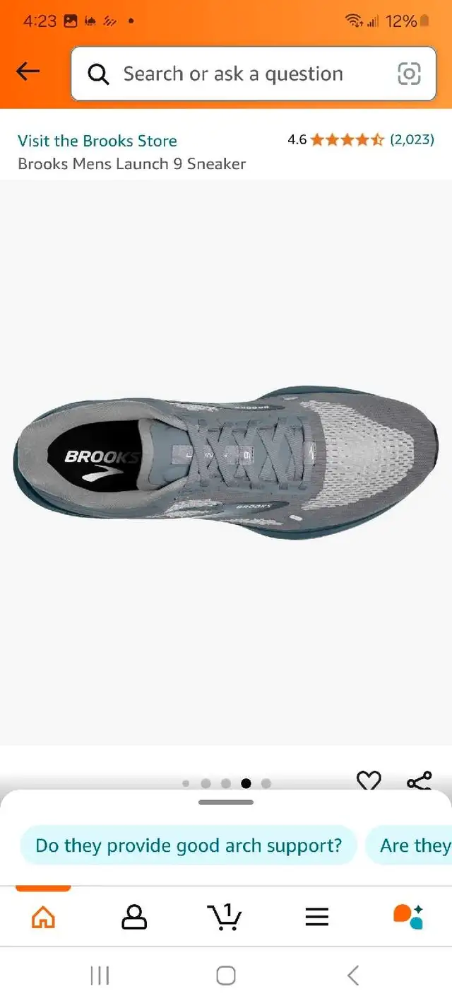 Men's sport Brooks launch 9 sneakers in Men's Shoes in Kitchener / Waterloo - Image 7