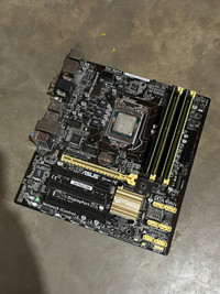 Motherboard, CPU and Memory