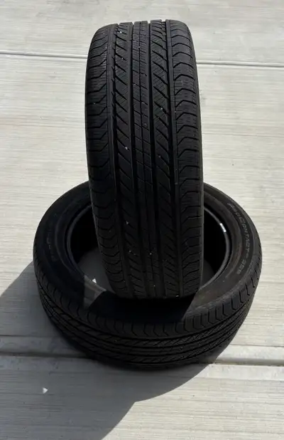 Continental Pro Contact GX SSR Tires (2 Only) 235 50 R19 All Season Run Flat Tires 2 Used Tires $75...