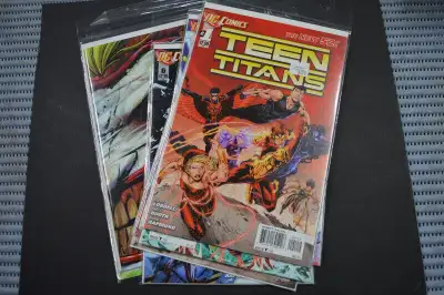 D.C. comics Teen Titans 1-6, 15-16, View more