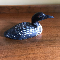 Pacific Rim Carvers Wooden Loon Carving 