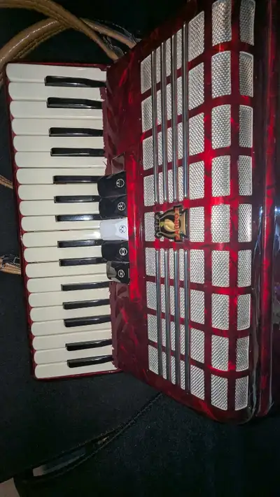 Accordion Parrot 48-Bass, 34 Keys, 5 Registers, View more