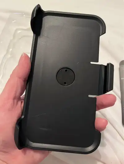 Black Web Belt Clip for iPhone XR , View more
