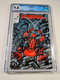 Deadpool #1 CGC 9.8 Marvel Comics 2023 Walmart Variant Rare CGC