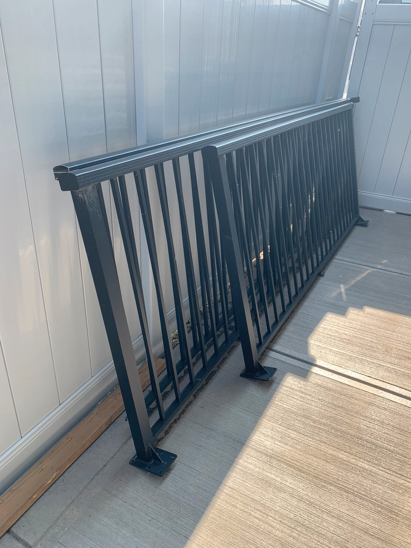 CanPro Black Aluminum Railings Decks & Fences Red Deer Kijiji