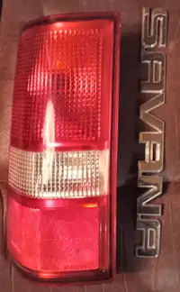 2017 GMC Savana tail light (L)