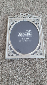 Pewter picture frame